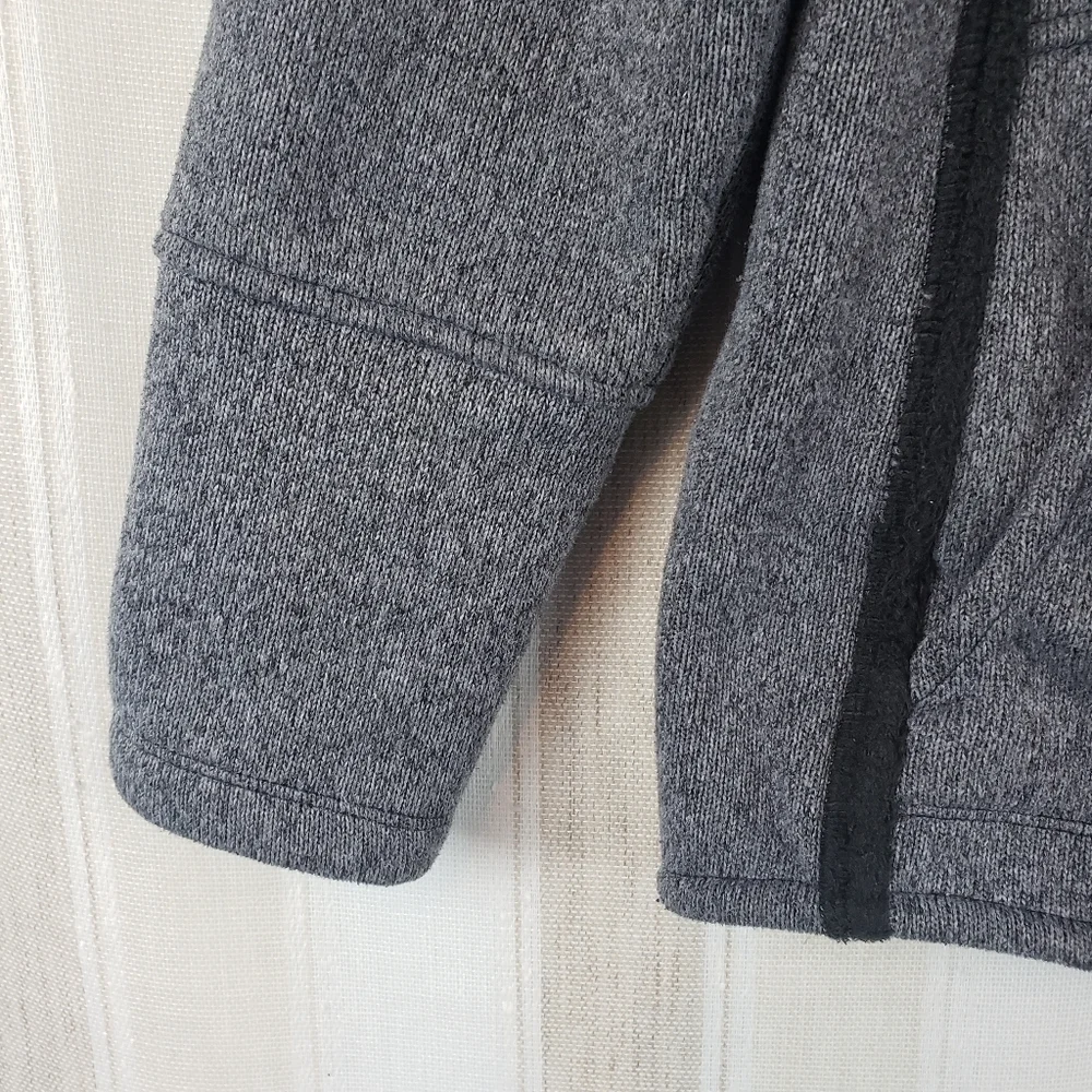 The North Face‎ Banderitas Fleece Jacket Gray Girls Size Extra Large